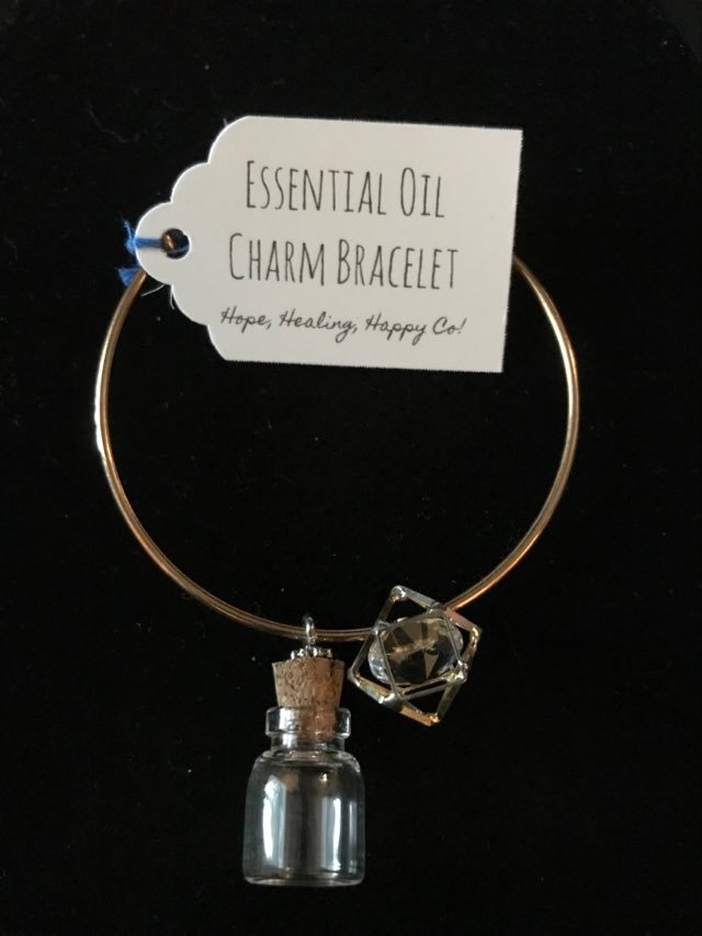 Essential Oil Charm Bracelet