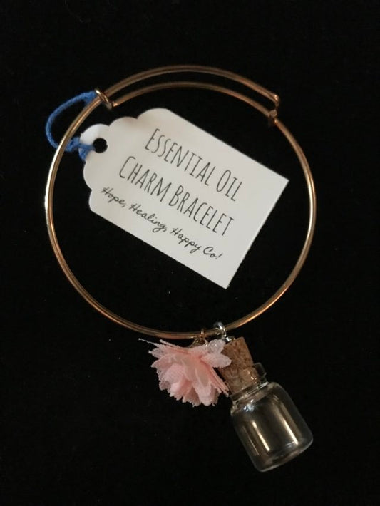 Essential Oil Charm Bracelet